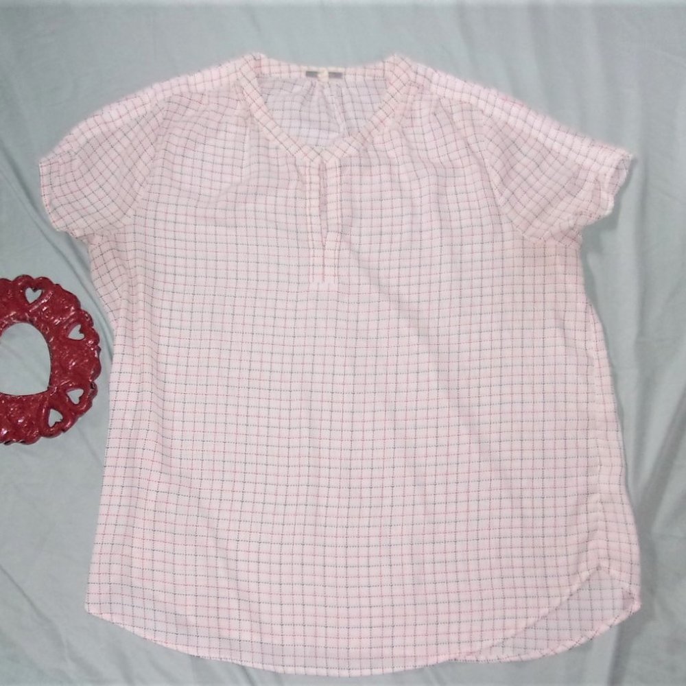 extra large womens sheer cover up shirt blouse top